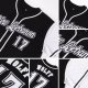 Preschool Custom Black White-Gray Authentic Baseball Jersey