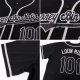 Men's Custom Black Black-Gray Authentic Baseball Jersey