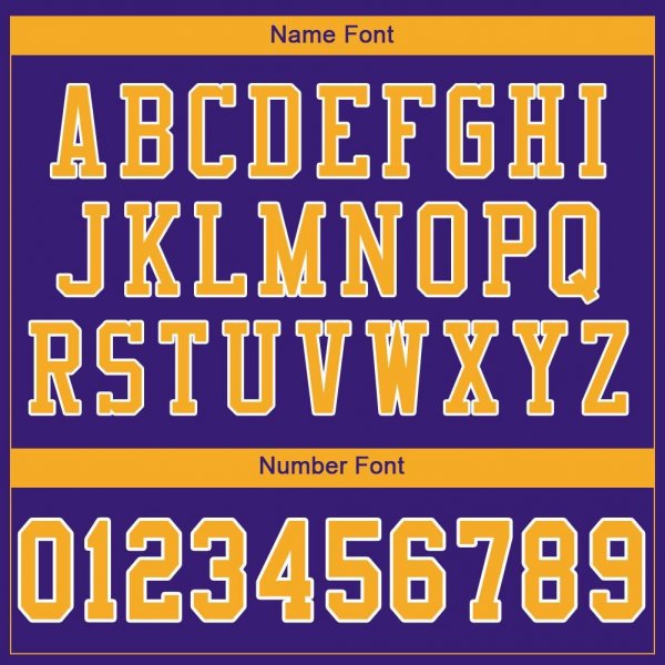 Preschool Custom Purple Gold-White Mesh Authentic Football Jersey