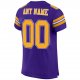 Preschool Custom Purple Gold-White Mesh Authentic Football Jersey