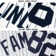 Men's Custom White Navy Pinstripe Navy Baseball Jersey